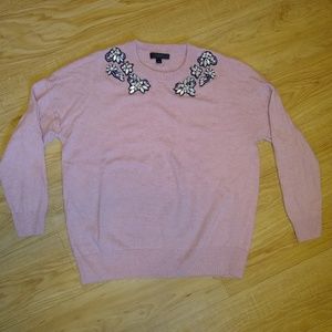 Pink Opal Embellished J.Crew Sweat